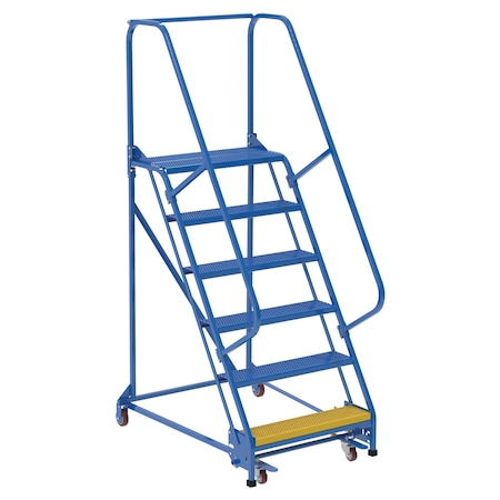 Vestil 90 H Steel PW Ladder, Perforated, 6 Step, 6 Steps LAD-PW-32-6-P